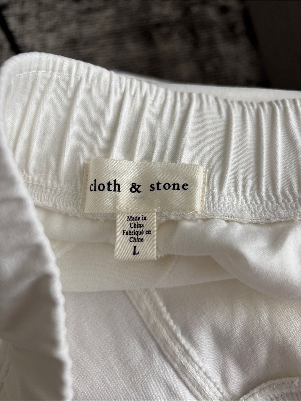 cloth & stone White Women's Jogger Pants